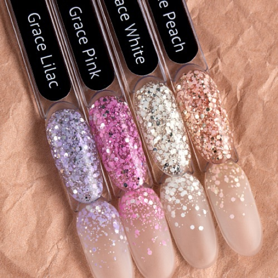 Monami, Гель-лак Grace White, 8 г