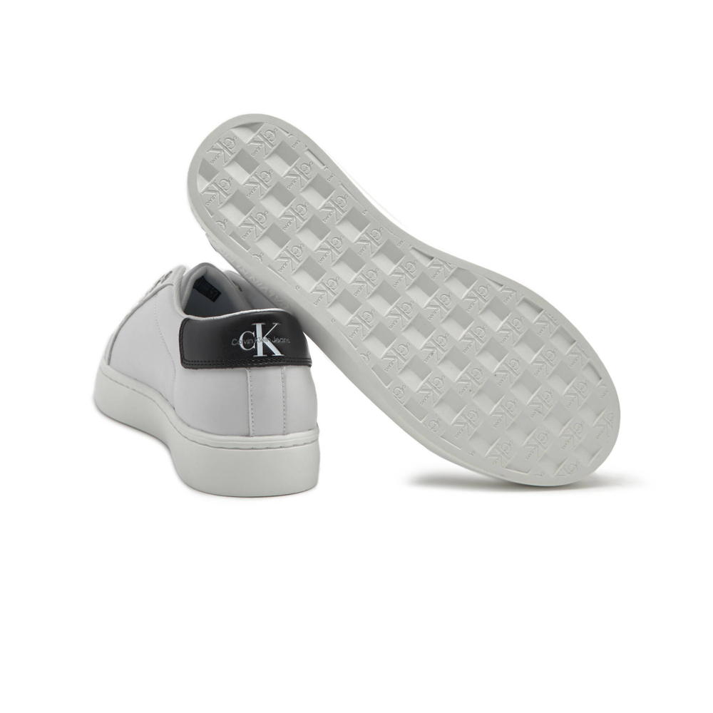 Кожаные кроссовки classic cupsole CALVIN KLEIN JEANS - белый(YM0YM00491)
