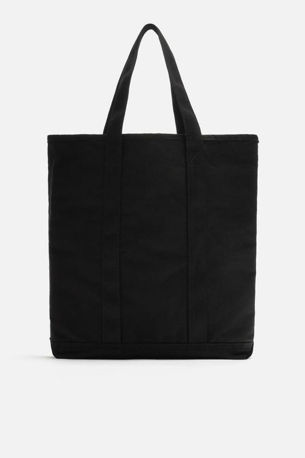 ZARA СУМКА-ШОПЕР, ЧЕРНЫЙ