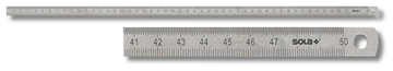 Линейка стальная LSS 500 гибкая 500 мм SOLA 56103401