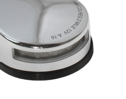 Огни бортовые светодиодные 34х77х92 мм, хромированный корпус