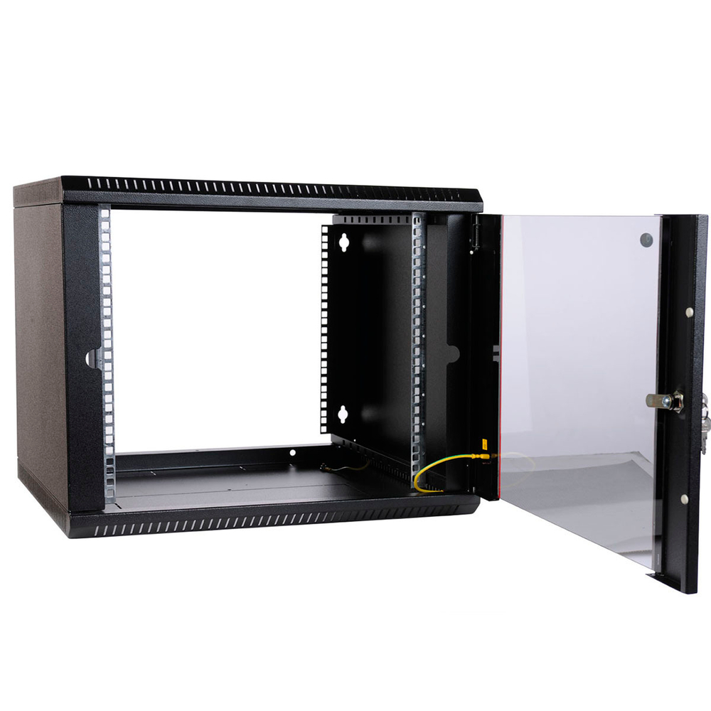 ШРН-Э-9.350-9005 шкаф настенный 9U 600x350 ЦМО