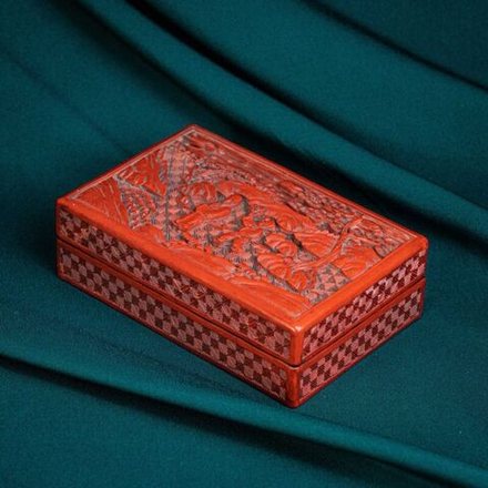 Китайская винтажная шкатулка