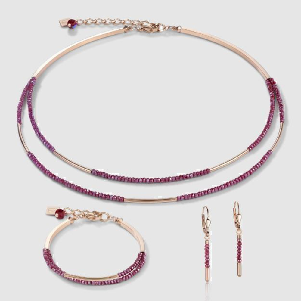 Колье Coeur de Lion Red 4998/10-0300 цвет красный