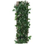Забор декоративный «Изящная изгородь» при ширине при ширине 2 м высота 0,4 м (h-0.7м в сложенном), Зеленый
