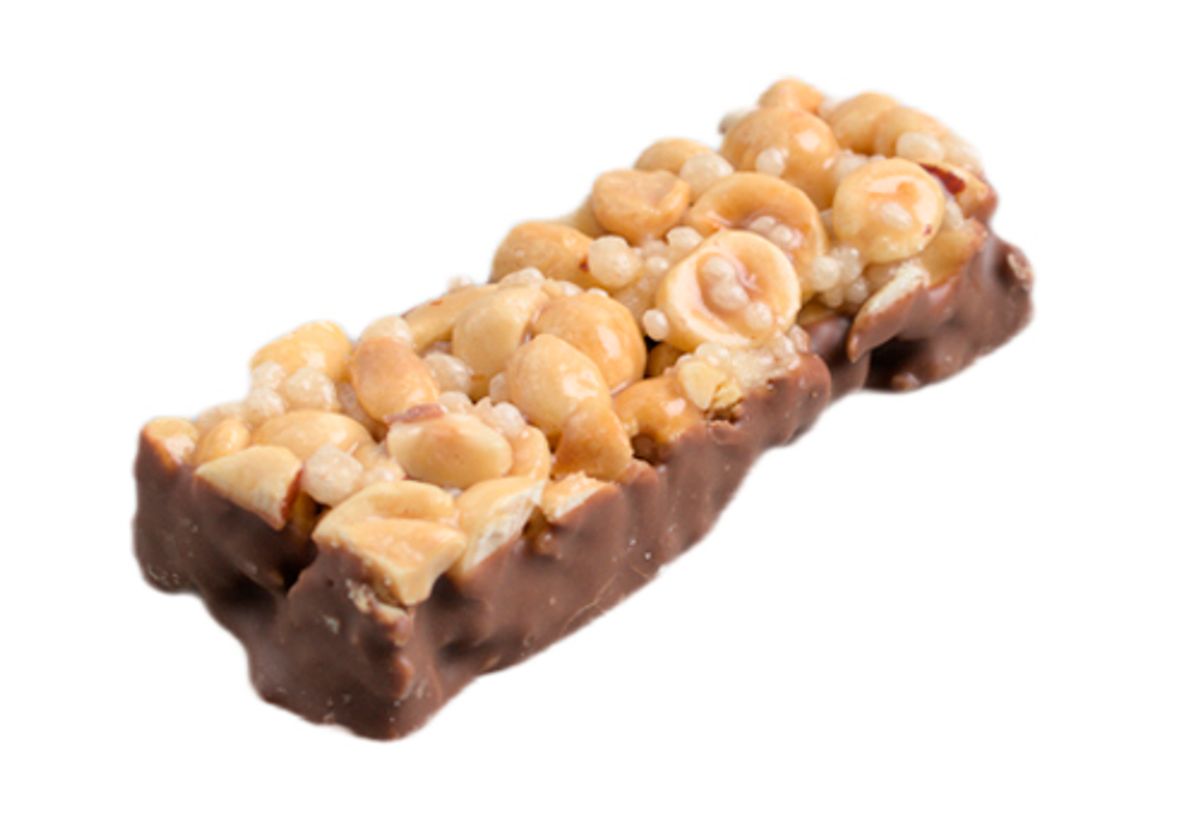 Ореховый батончик Nut Bar с ирисо-сливочным вкусом и фундуком, 40г
