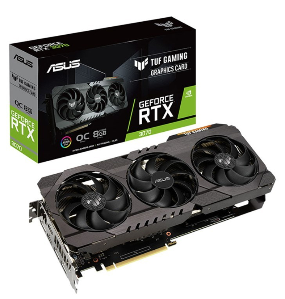 ASUS TUF-RTX3070-O8G-GAMING 3X (ПОД ЗАКАЗ)