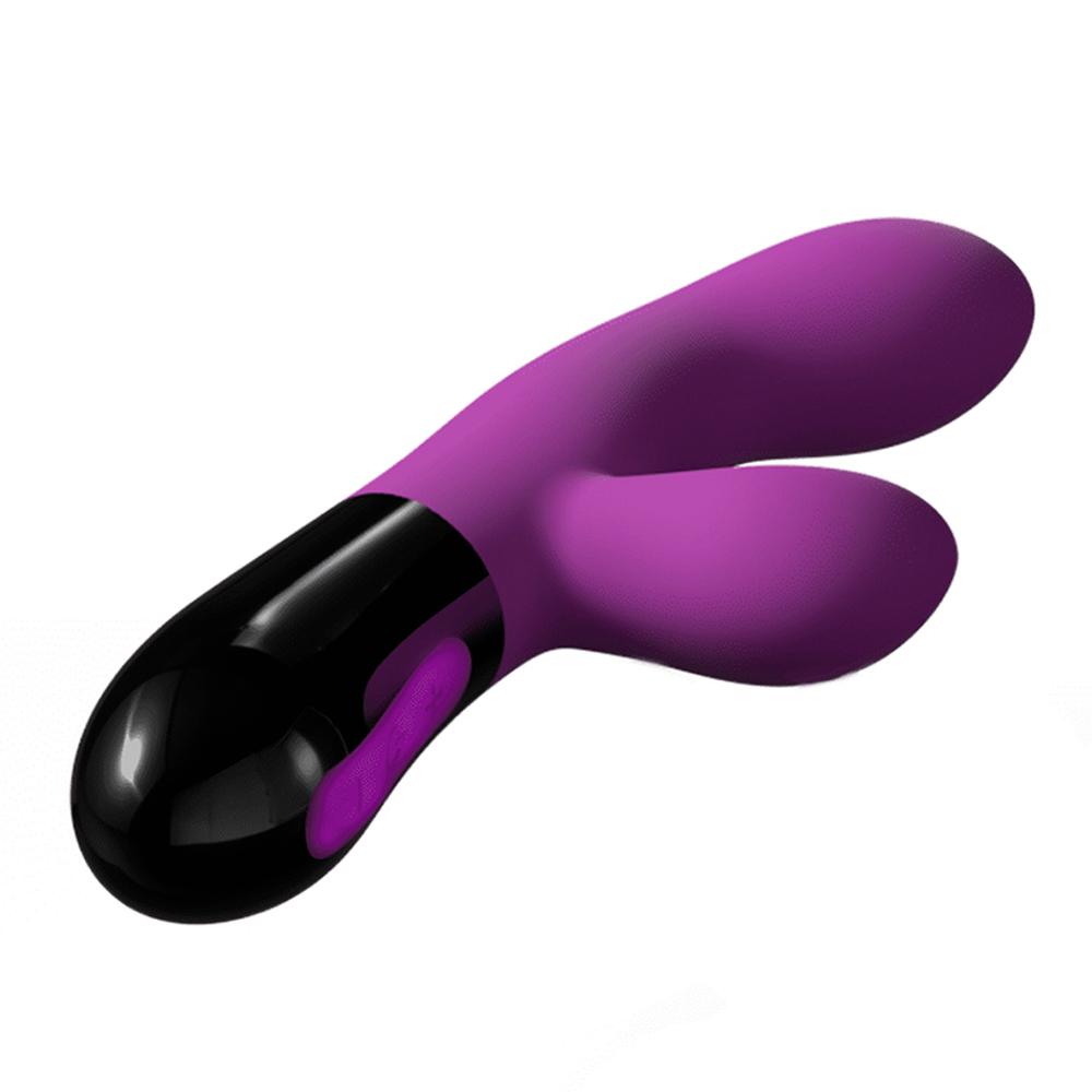 Фиолетовый вибратор-кролик 20,4см Adrien Lastic Gaia 2.0 Rampant Rabbit Vibrator Purple