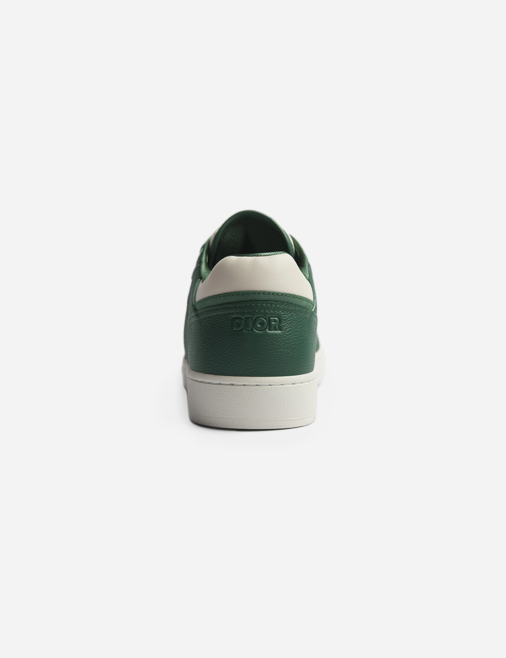 Кроссовки Dior B27 Uptown Low-Top Sneaker "Deep Green and Cream Grained Calfskin with Cream Dior Gravity Leather"