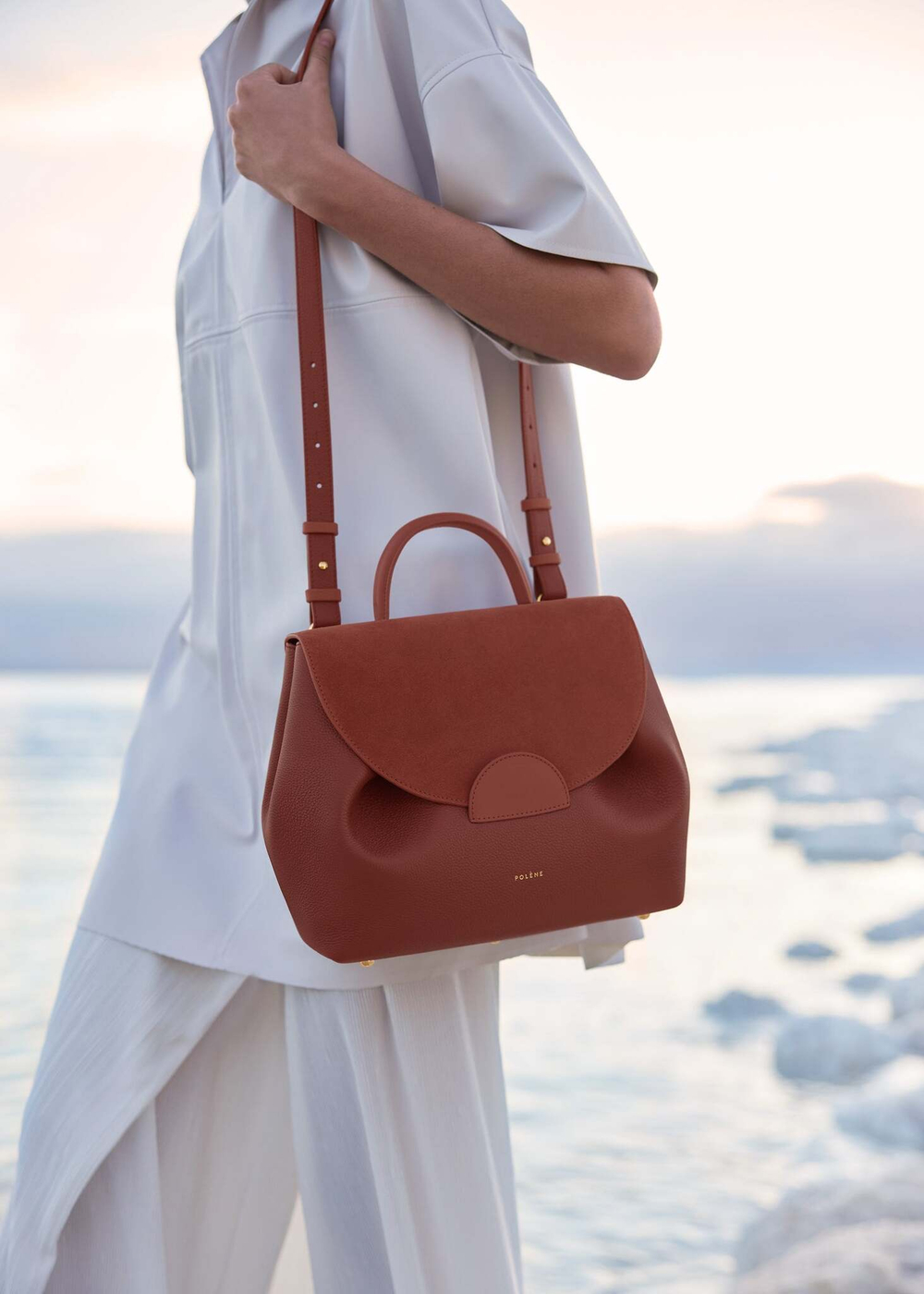 Сумка Polene Numéro Un EDITION TRIO TERRACOTTA