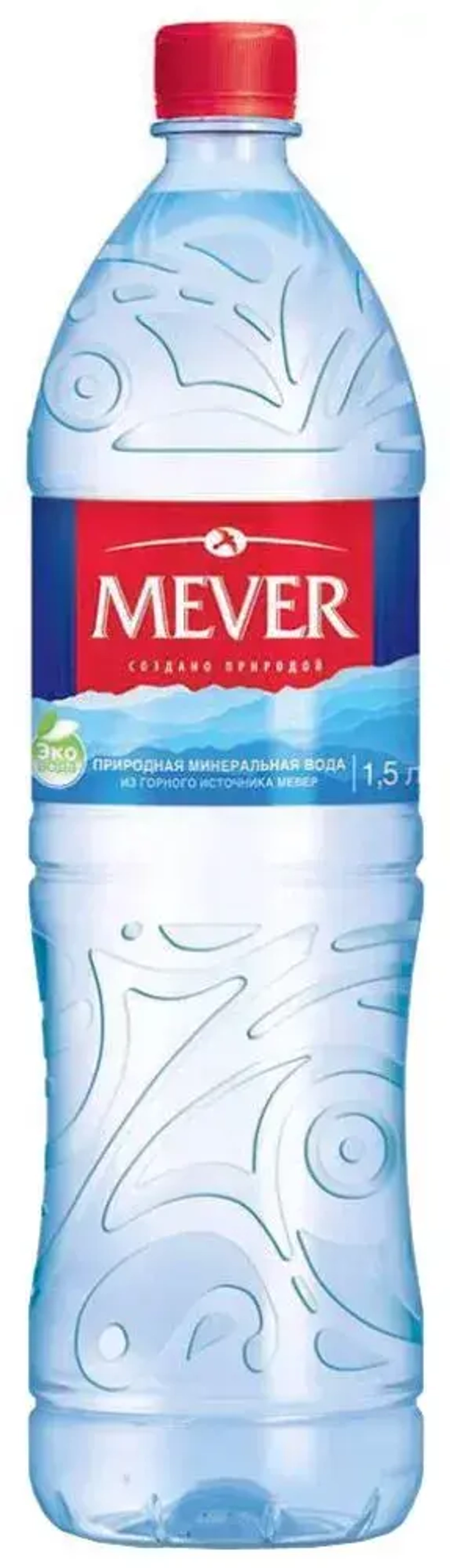 Мевер вода негазированная, 1,5 л
