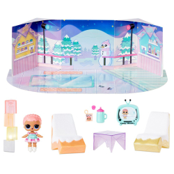 LOL SURPRISE — LOL Winter Chill Furniture Ice Zone и ледяная кукла Sk8er 576648 / артикул   118312EUC 576648  / GTIN 035051576648