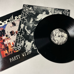 Винтажная виниловая пластинка LP Sacrilege B.C. Party With God (UK 1986)