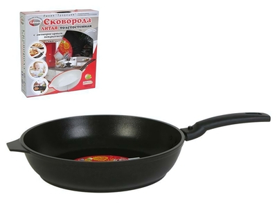 Сковорода 24см литая со съёмной ручкой