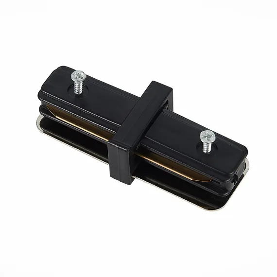 ST002.419.00 Коннектор прямой ST-Luce Черный БЭЙС