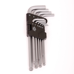 Набор шестигранных ключей Г-образных, НШ.16.01.9, СТАНКОИМПОРТ