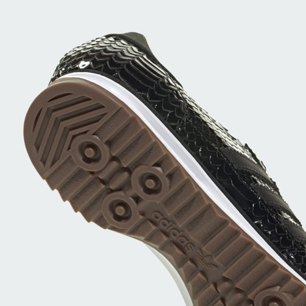 ADIDAS Кроссовки SL 72 OG с анималистическим принтом, черный/белый