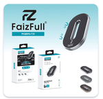 Держатель автомобильный FaizFull F30 магнитный, вращение 360°, на скотч + комплект пластин Black