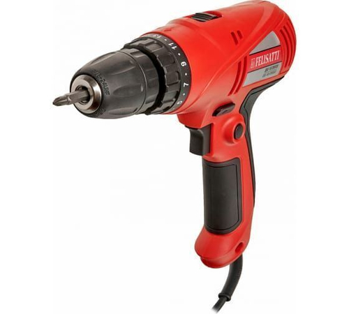 Сетевая дрель-шуруповерт Felisatti ДШ-10/260Э2, Быстросъемный патрон, 260Вт, 40Нм