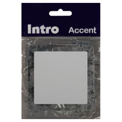 Переключатель Intro Accent 6-108-01 перекрёстный, 10А-250В, IP20, СУ, AL/CU, белый | Intro