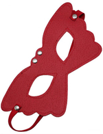 Красная маска Butterfly на резиночке (Цвет: красный)