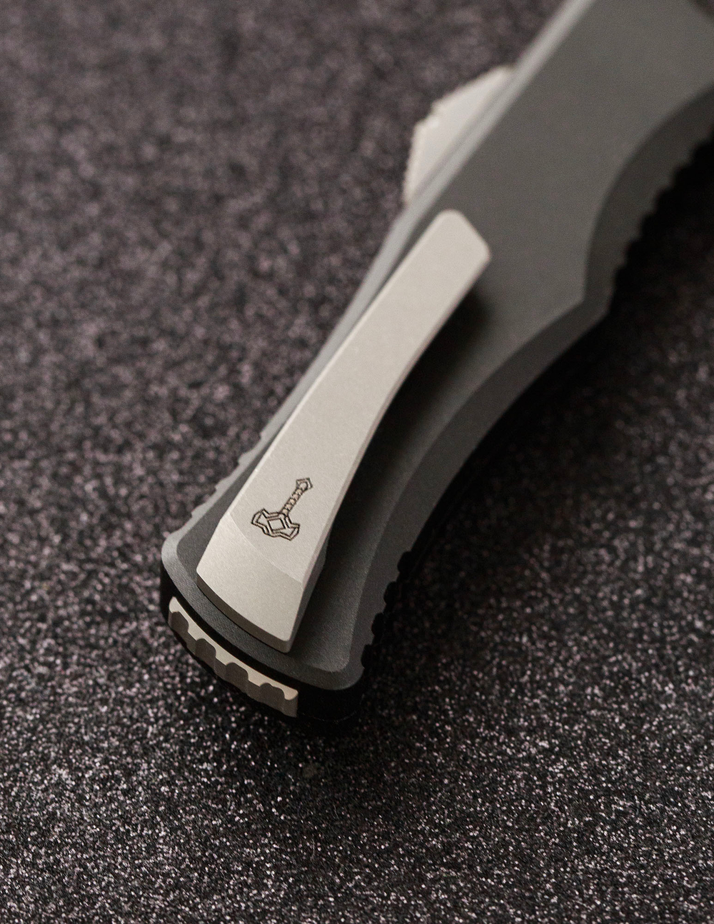 Автоматический складной нож SteelBro Freya Warncliffe Stonewash VG-10