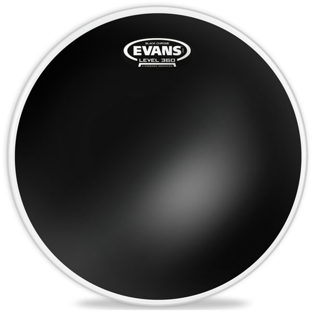 TT15CHR Black Chrome Пластик для том барабана 15", Evans