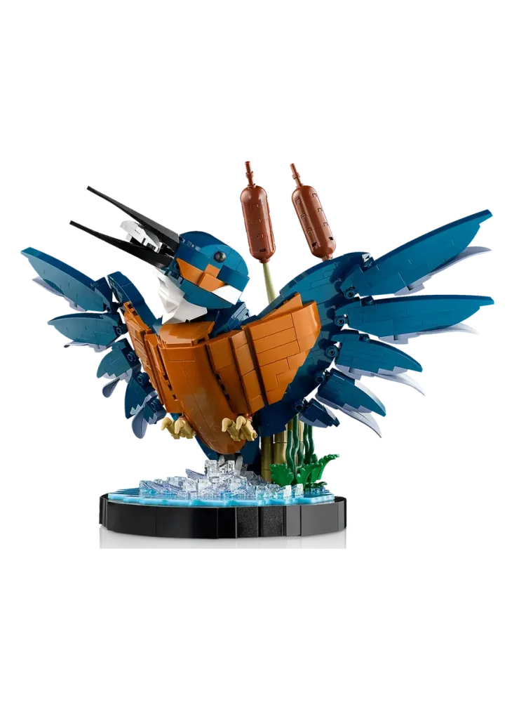 Конструктор для взрослых Icons 10331 Птица зимородок