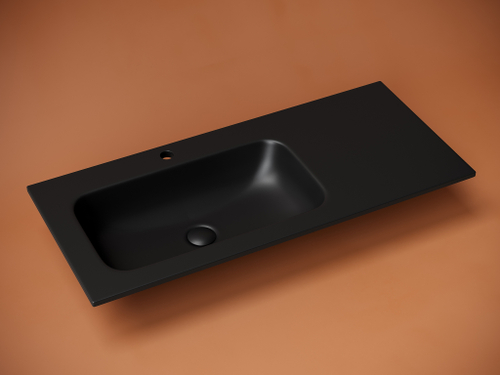 Раковина Ceramica Nova Grace 100 см CN7014MB матовый черный