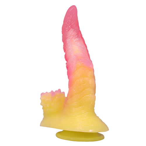 Фантазийный фаллоимитатор 22,5см Огненный Зверь на присоске Pretty Love Power Monsters Flame Beast Fantasy Tentacle Dildo BW-008146