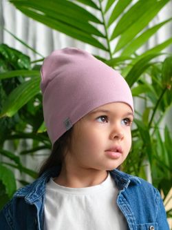 Шапка трикотажная (Пудра) МОКО
