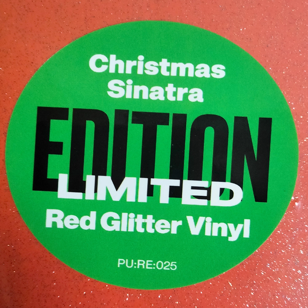 Frank Sinatra — Christmas Sinatra (Transparent Red Glitter Vinyl)