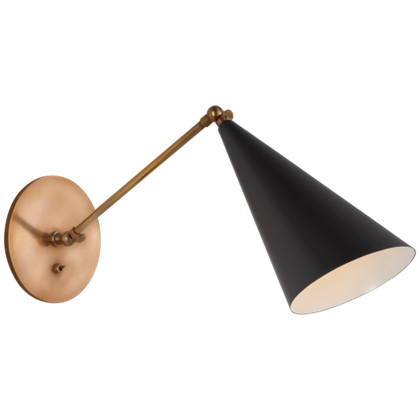 Настенный светильник Visual Comfort Clemente Single Arm Library Sconce