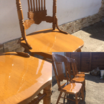 Реставрация деревянного каркаса стульев/перетяжка