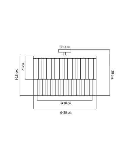 Потолочный светильник “Авиано”