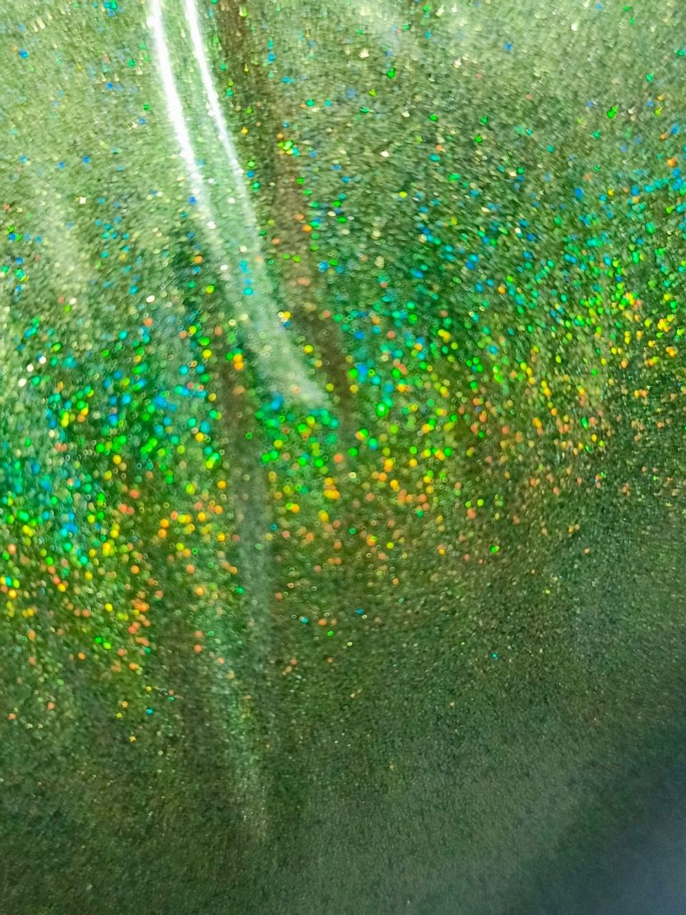 Блёстки Глиттеры 812-02мм - Жёлто-зелёный голографик - универсальные