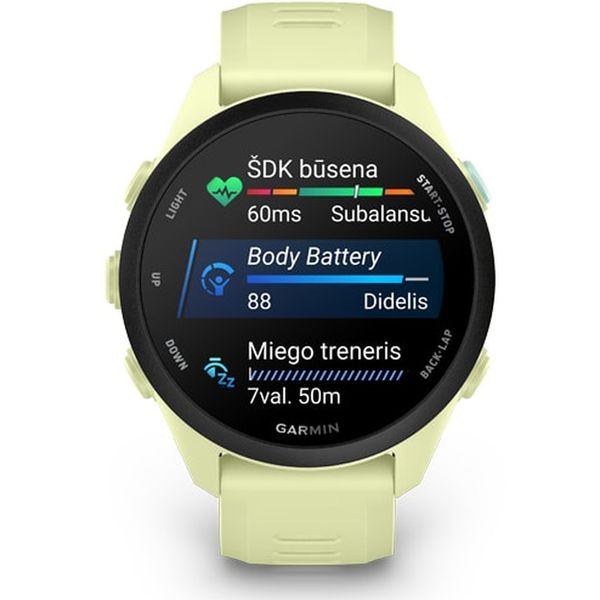 Умные часы Garmin Forerunner 70, Желтый | Citron (010-04307-02 | 010-04307-12)