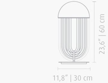 replica Turner table by Delightfull ( white )