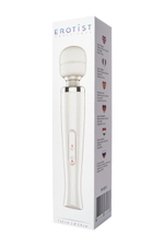 Вибромассажер L'EROINA Super massager ( 8 режимов ) (Цвет: белый)