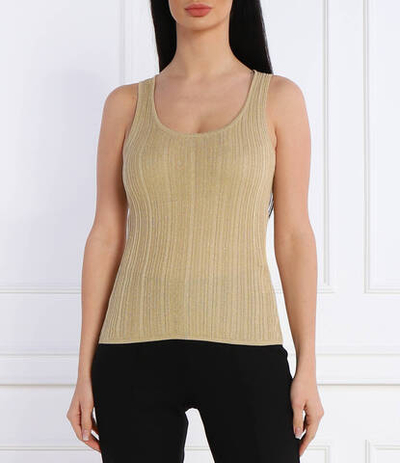 Топ Liu Jo - золотой(MA4005 MS64J)