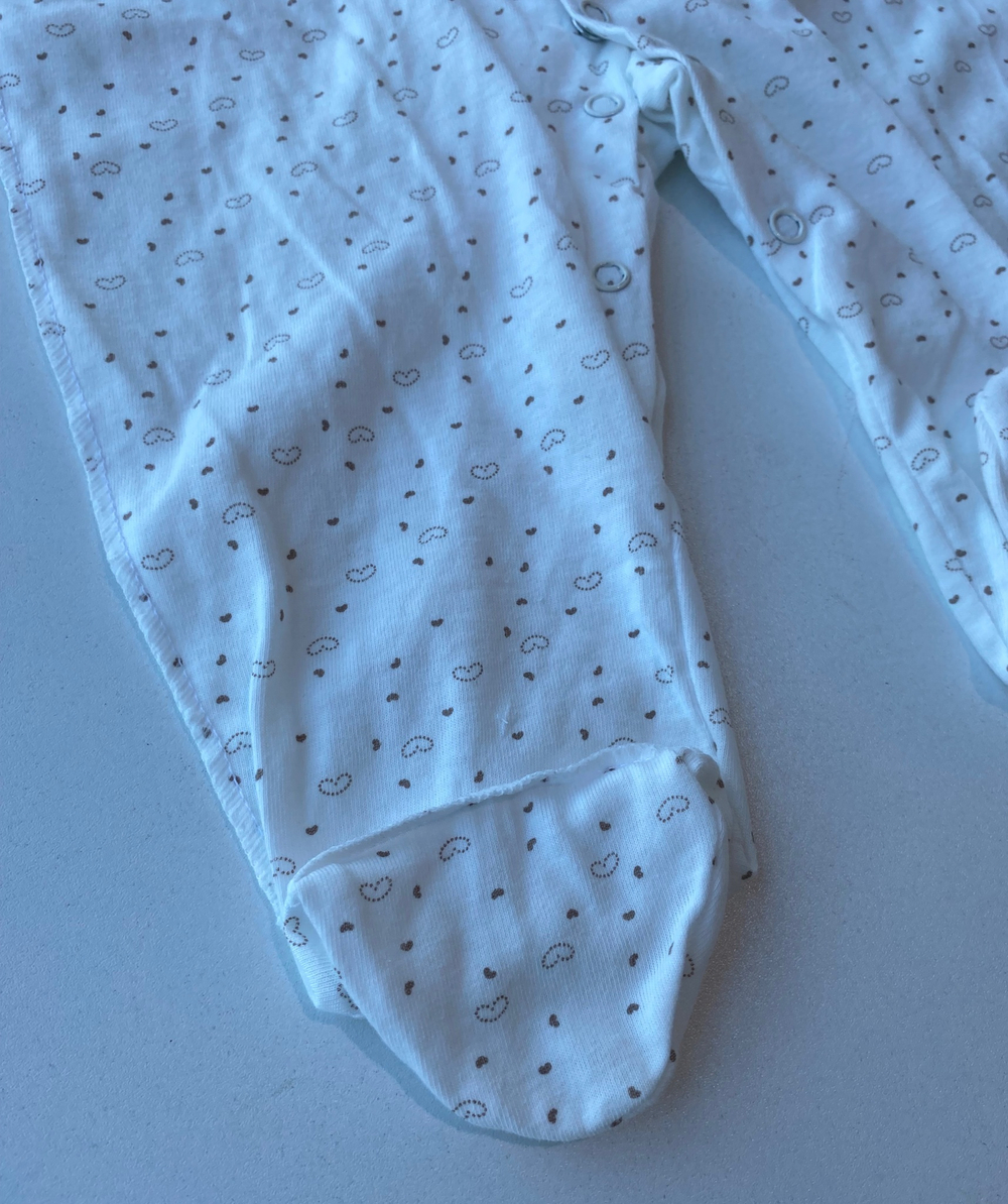 Комбинезон Сердечко (Малышеево) кулир Арт: 0204К (Размер: 68)