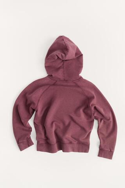 ZARA ХУДИ С КАПЮШОНОМ В СТИЛЕ ПРЕППИ 50TH ANNIVERSARY, ТЕМНО-БОРДОВЫЙ