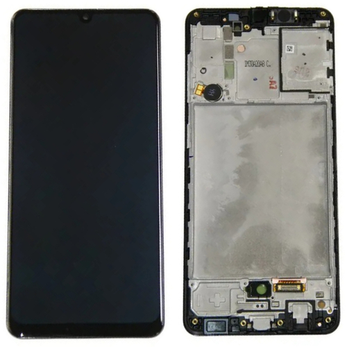 Дисплей для Samsung Galaxy A31 (A315F) с тачскрином и рамкой Черный - OR (SP)