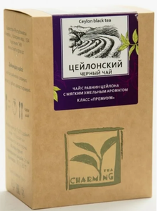 ЧАЙ CHARMING TEA ЦЕЙЛОНСКИЙ ЧЕРНЫЙ BOP1 180ГР