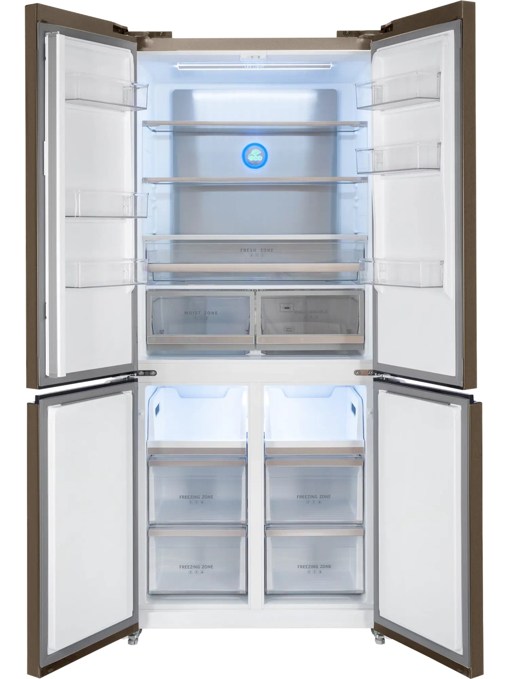 Холодильник Hiberg RFQ-600DX NFGY inverter