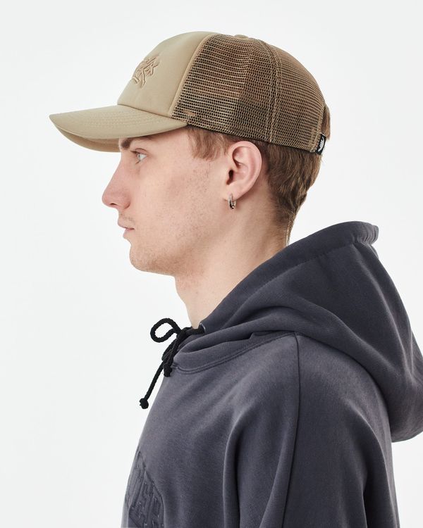 Кепка Trucker бежевая - фото 4