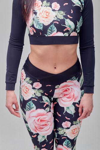 Short Rashguard Rose