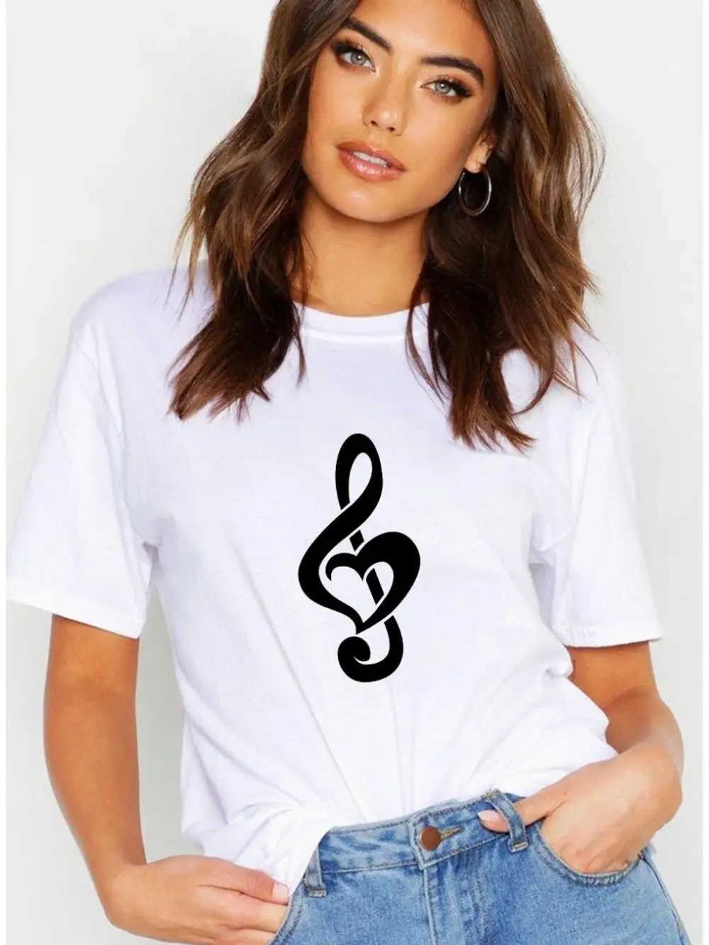 Футболка с сердцем