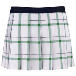 Теннисная юбка Fila Liv - white/court green check