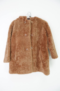 Шуба повседневная на 9-10 лет